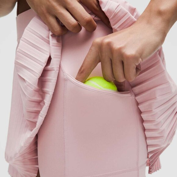 Lululemon Varsity High-Rise Pleated Tennis Skirt Pink Haze - Picture 3 of 3